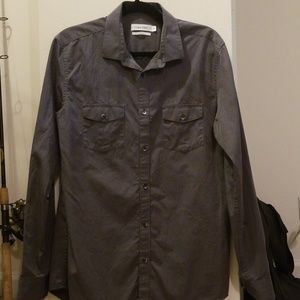 Calvin Klein Long Sleeve Button Down